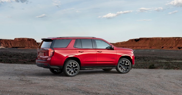 Towing Capability and Fuel Economy Ratings Released for 2021 Chevrolet Tahoe