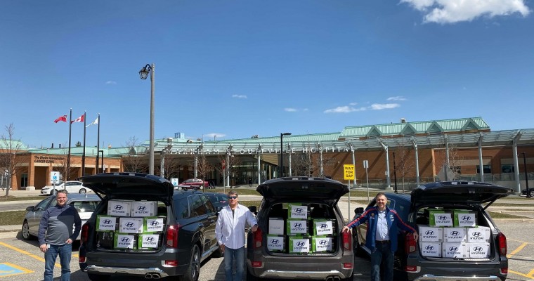 Hyundai Canada Makes Big PPE Donation to Ontario Hospital