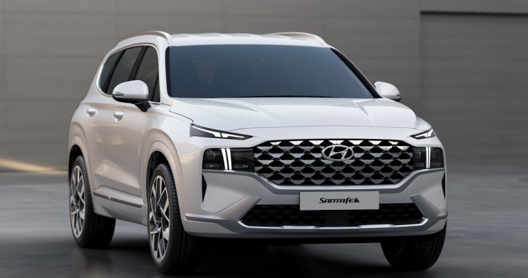 Hyundai Reveals Redesigned 2021 Santa Fe