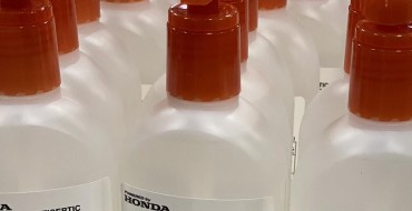 Honda and GM Team Up to Make Hand Sanitizer