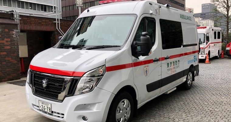 The Nissan Zero Emission Ambulance Helps Tokyo Go Green