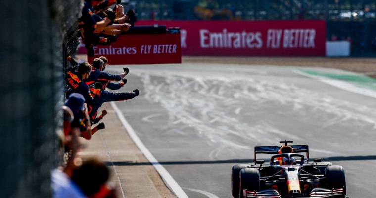 Max Verstappen Wins the 70th Anniversary Grand Prix!