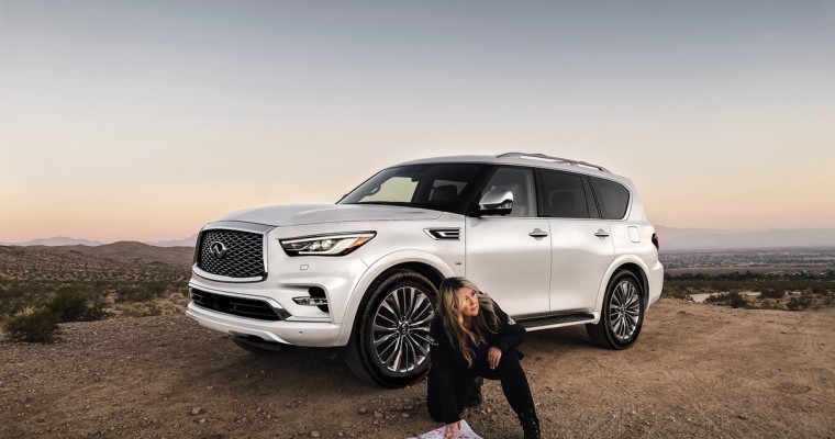 INFINITI QX80 Makes Its Rebelle Rally Debut