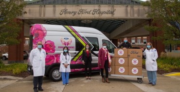 Ford Donates 700K Masks for Breast Cancer Awareness Month