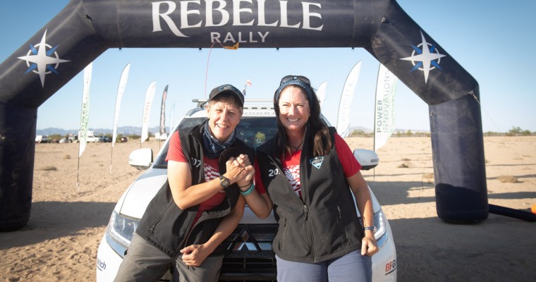 Mitsubishi and Record the Journey Excel in Rebelle Rally