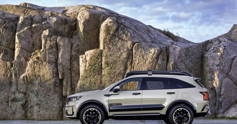 Kia Debuts Rugged, Trail-Ready X-Line Sorento Concepts