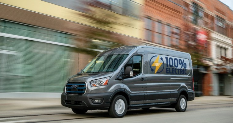 2022 Ford E-Transit Gets 126-Mile Range