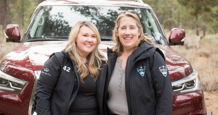 Infiniti QX80 and Team Wander Women Complete First Rebelle Rally
