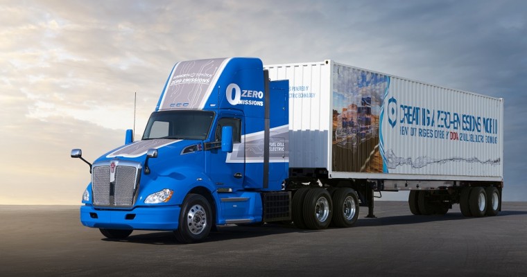 Toyota’s Next-Gen Fuel Cell Truck Hits LA Roads