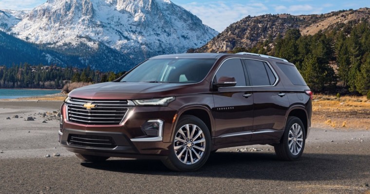 2022 Chevy Traverse Loses Base L Trim, Gains New Features