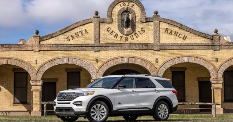 [Photos] 2021 Ford Explorer Adds King Ranch Trim