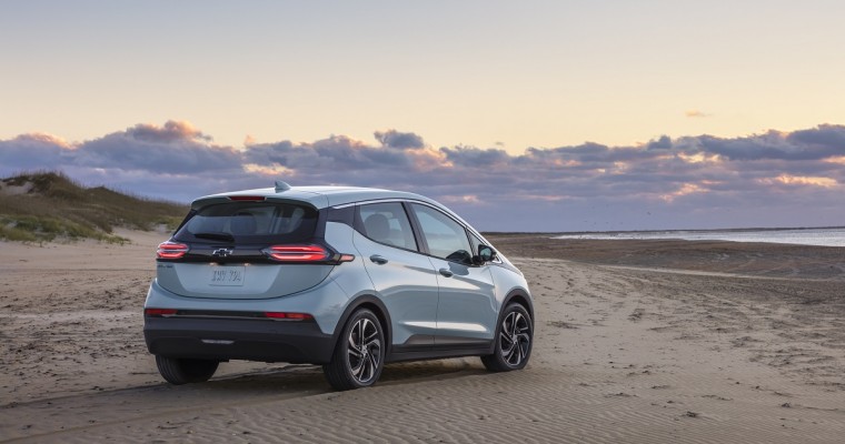 Chevrolet Unveils Redesigned 2022 Bolt EV