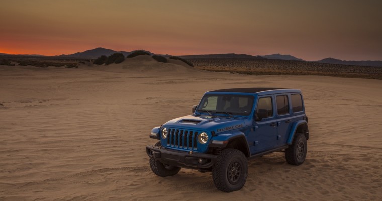 Jeep Wrangler Earns Third Best Value Award from Vincentric