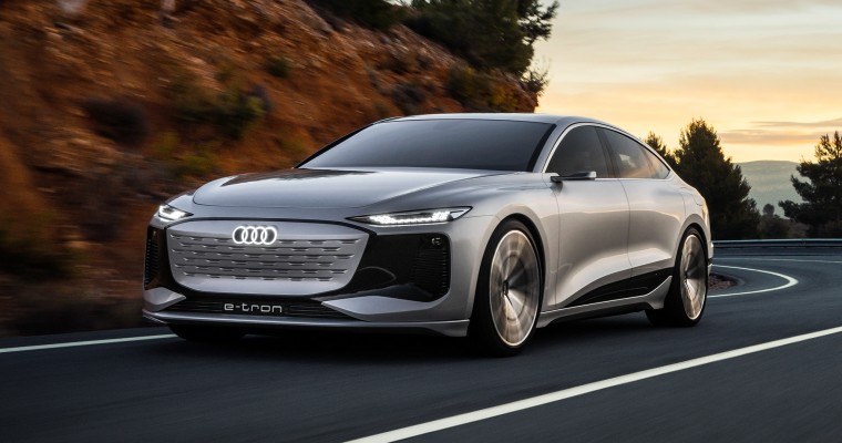 New Audi A6 E-Tron Concept Revealed