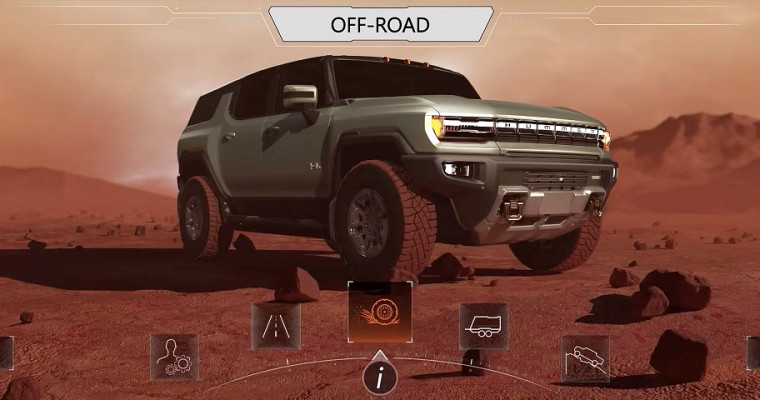 GMC Hummer EV Animations Powered by Unreal Engine