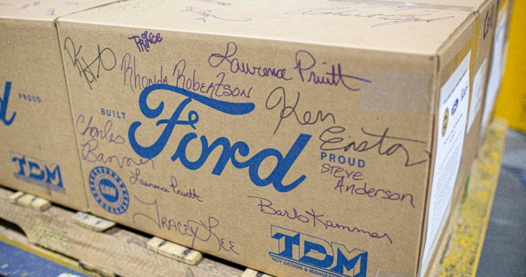 Ford Delivers Last of 120 Million Masks