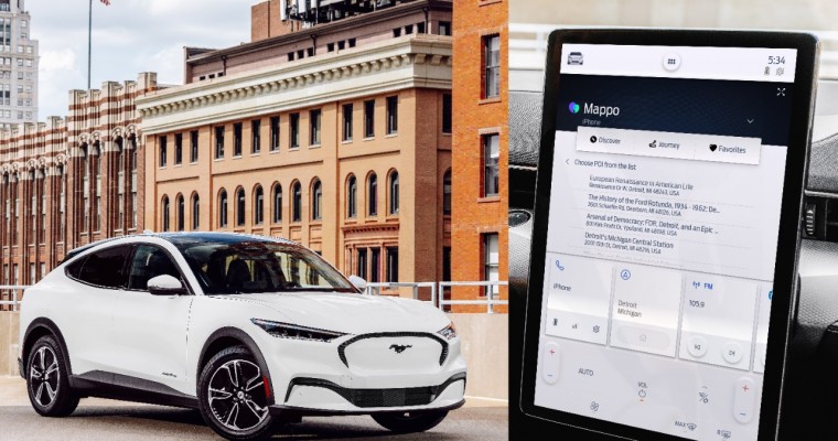 Ford First to Offer Mappo Through SYNC 3, SYNC 4