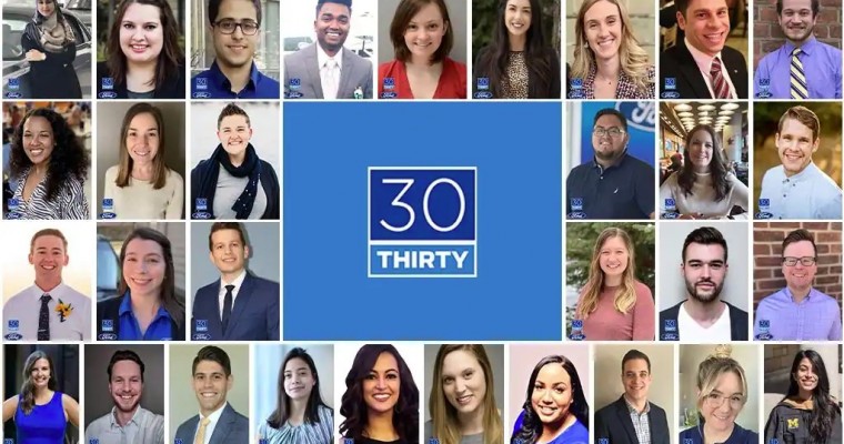 Ford Thirty Under 30 Returns for 2021