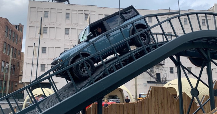Ford Demoing Bronco at Chicago Auto Show with Built Wild Experience