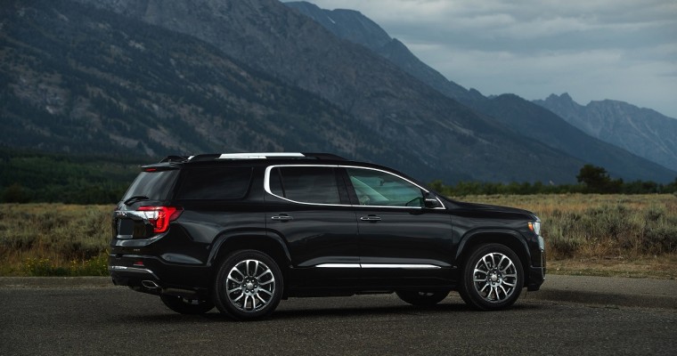 2022 GMC Acadia Denali Now Offers Black Diamond Edition