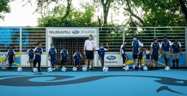 Subaru and Philadelphia Union Unveil Mini-Pitch for Kids