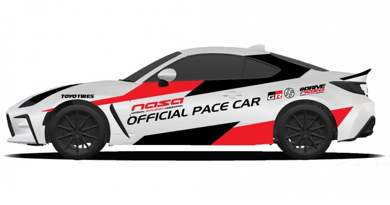 New Toyota GR 86 is the Official NASA Pace Car