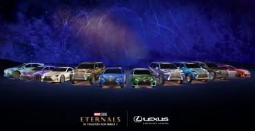 Lexus Unveils Marvel-Inspired ‘Eternals’ Vehicle Designs