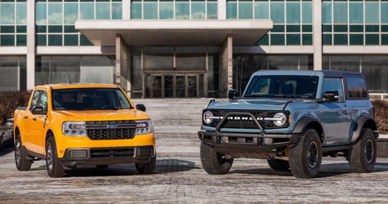 Double-Double: Ford Bronco, Maverick Scoop North American Utility, Truck Awards