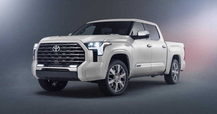 [Photos] All-New 2022 Toyota Tundra Capstone is Oh So Fancy