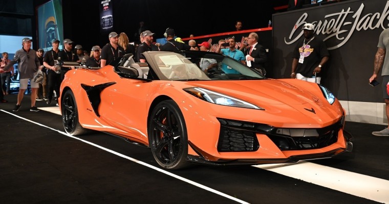 2023 Corvette Z06 Auction Raises $1 Million for Charity