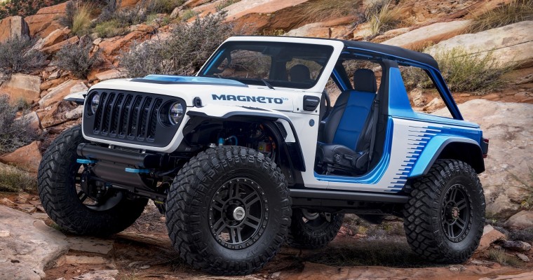 Wrangler Magneto 2.0 Concept Bows at Easter Jeep Safari