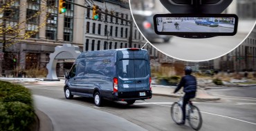 Ford Adds Digital Rearview Mirror to 2023 Transit, E-Transit