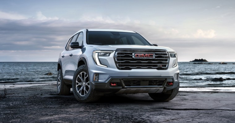 GMC Acadia Shows Off Jumbo-Sized Redesign for 2024