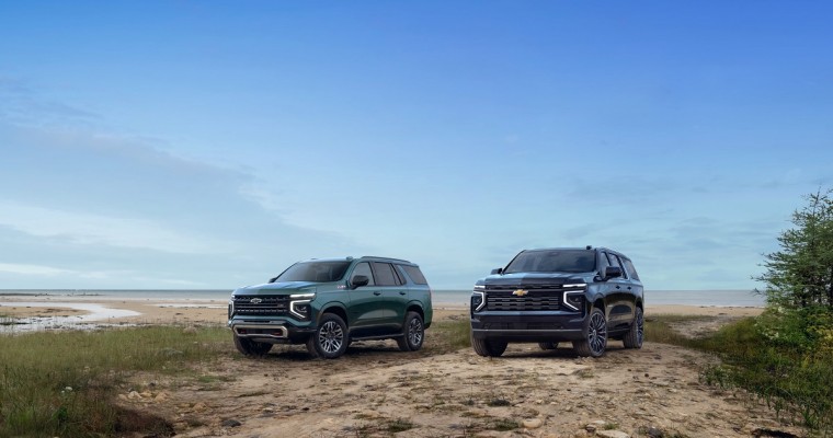 Chevrolet Plans Big Makeover for 2025 Tahoe and Suburban