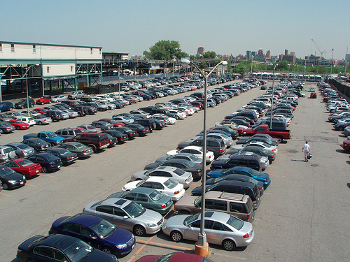 Parking in the Shade