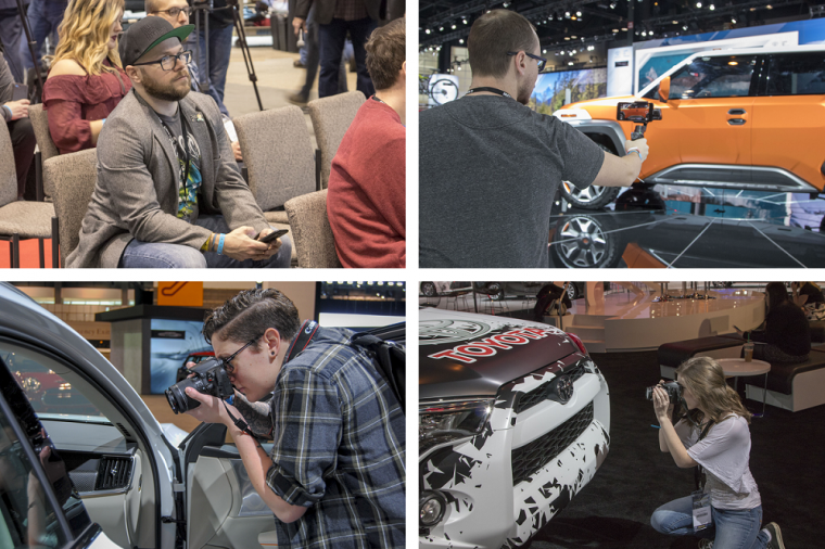 The News Wheel staff covering the 2018 Chicago Auto Show