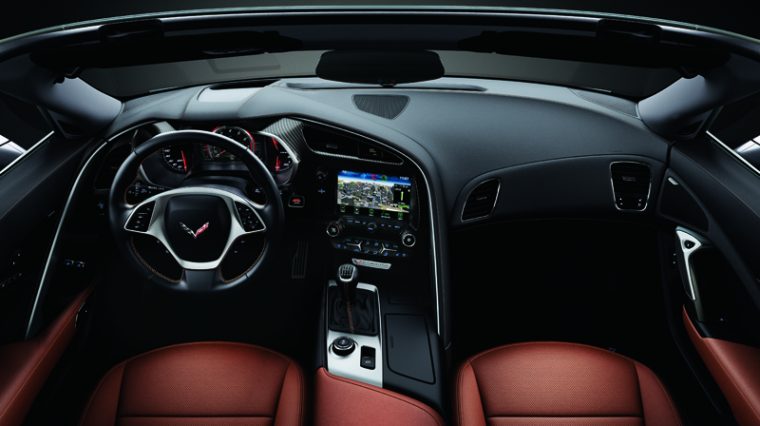 Interior of the 2014 Corvette Stingray