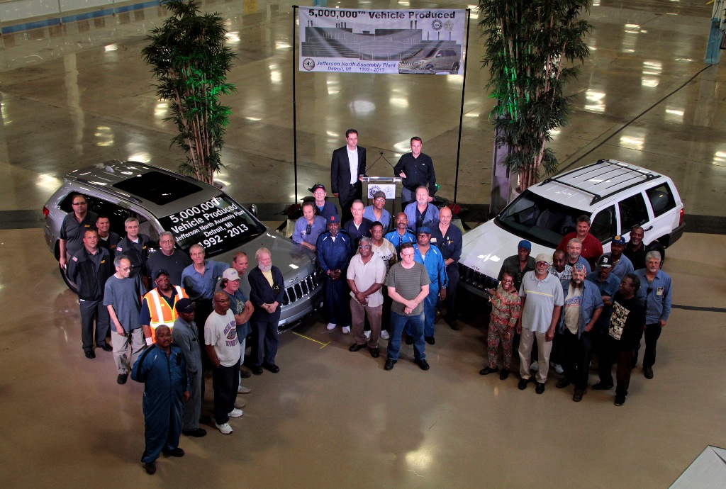 jeep's 5 millionth vehicle