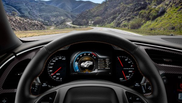 The 2014 Chevy Corvette Stingray Display