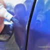 Car paint chip scratch DIY fix with pen