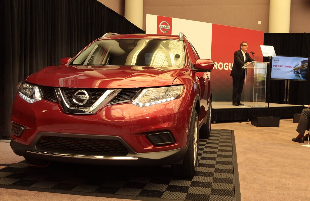 redesigned 2014 Nissan Rogue