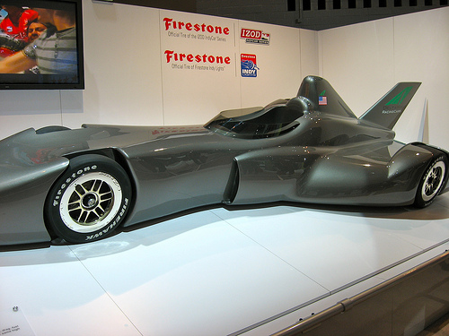DeltaWing IndyCar Concept at the Chicago Auto Show Photo by benhinc