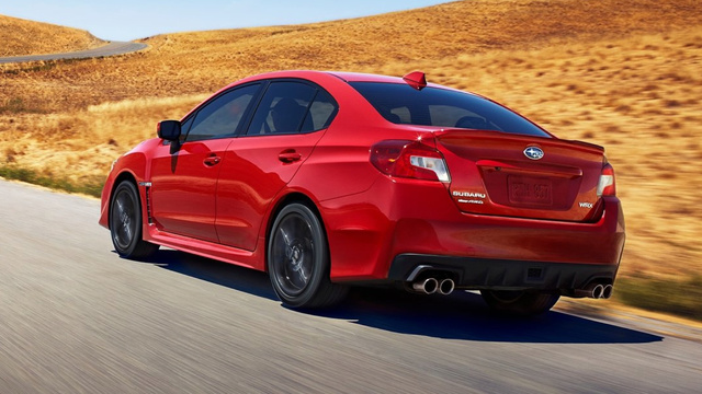 2015 Subaru WRX Rear Quarters