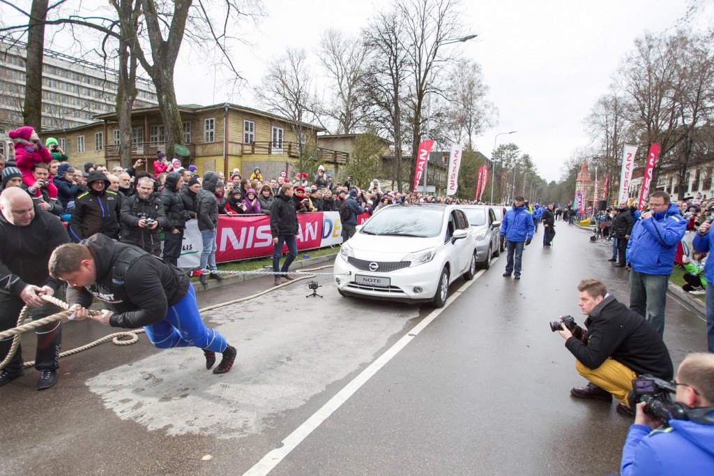 Nissan and the World's Strongest Man