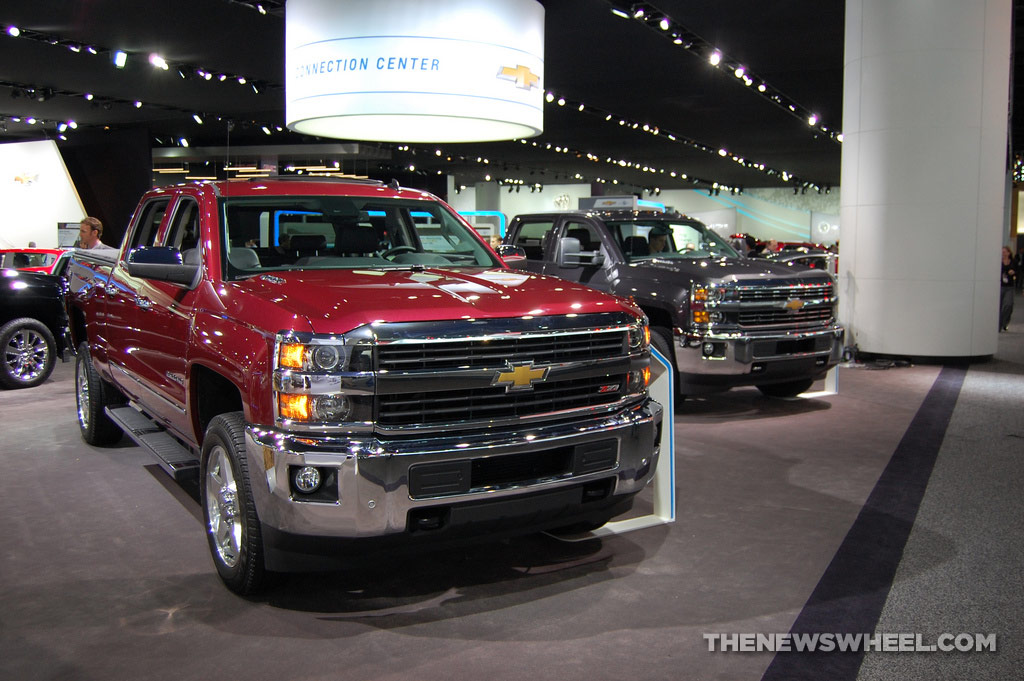 General Motors NAIAS Display: Chevy NAIAS Silverado