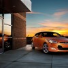 The Hyundai Veloster received the Polk Automotive Loyalty Award at the NAIAS.