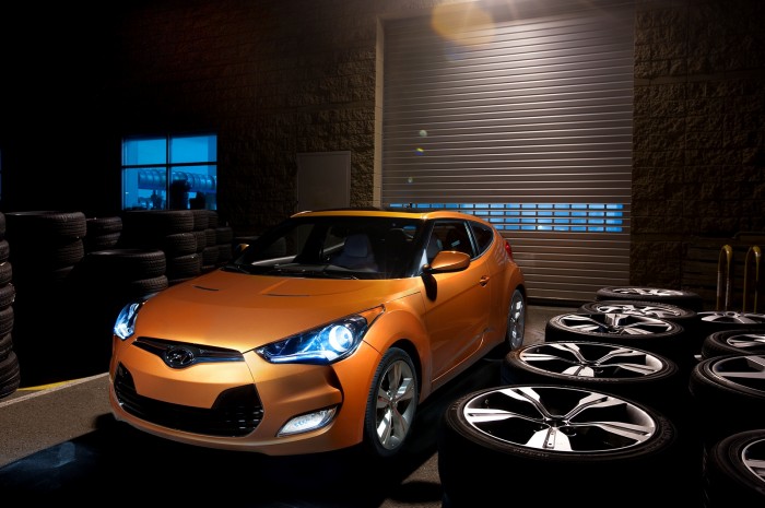 The Polk Automotive Loyalty Award was handed out to the 2013 Hyundai Veloster at NAIAS.