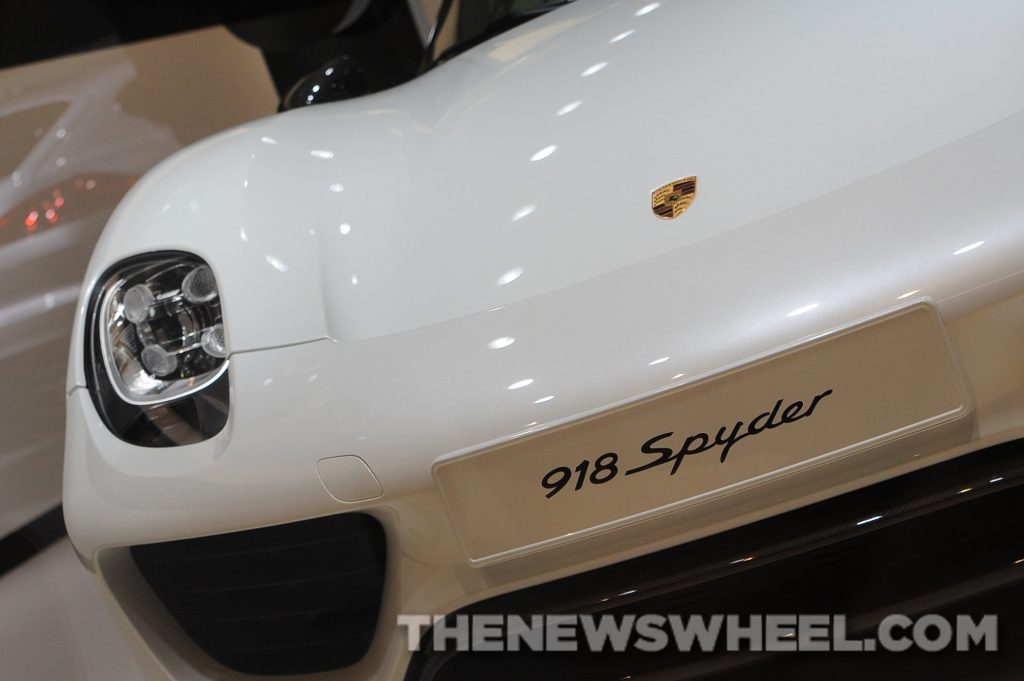 Porsche NAIAS display: 918 Spyder