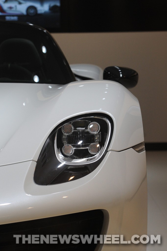 Porsche NAIAS display: 918 Spyder