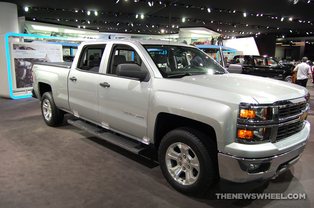 General Motors NAIAS Display: Chevy NAIAS Silverado